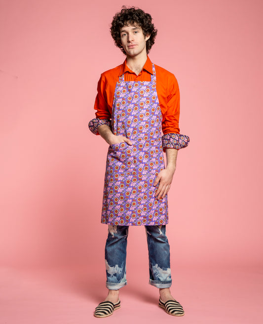 Chef's Apron - Oak purple