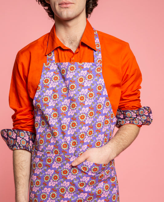 Chef's Apron - Oak purple