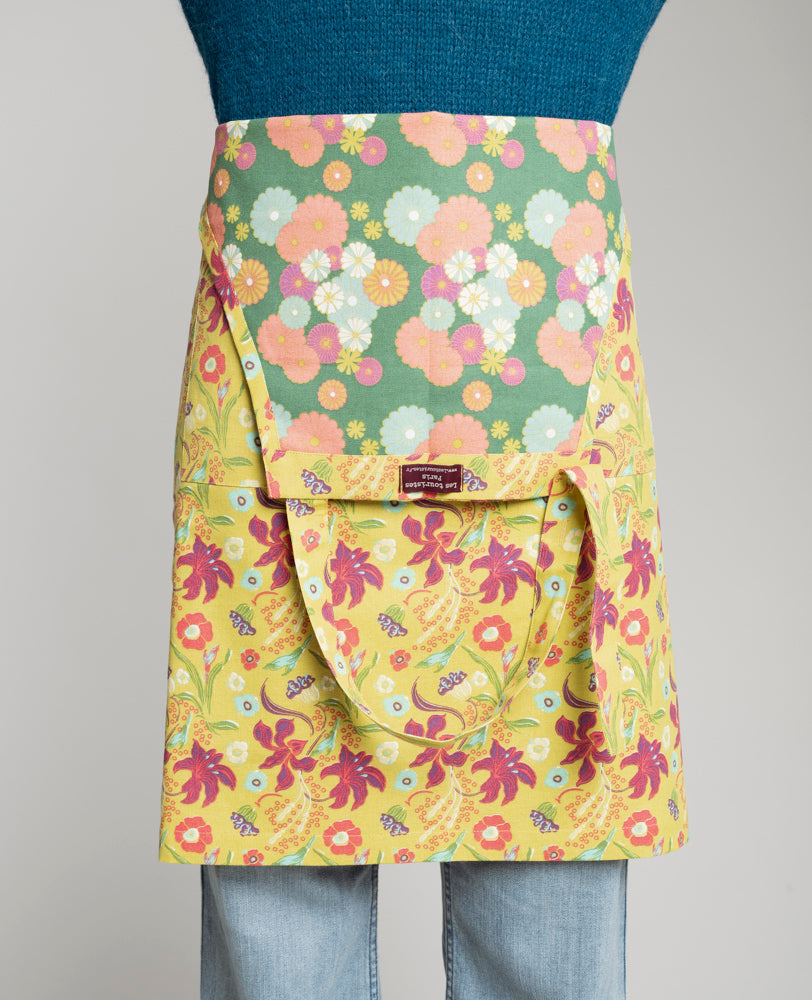 Chef's Apron - Iris gold/mellow green