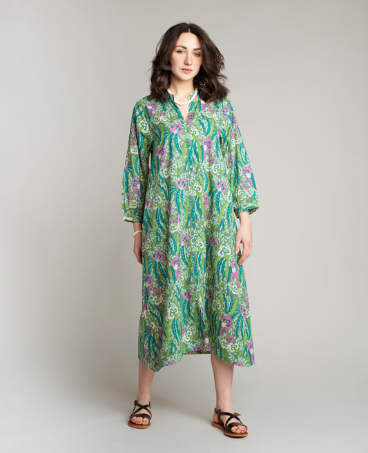 Robe longue - Allegria green