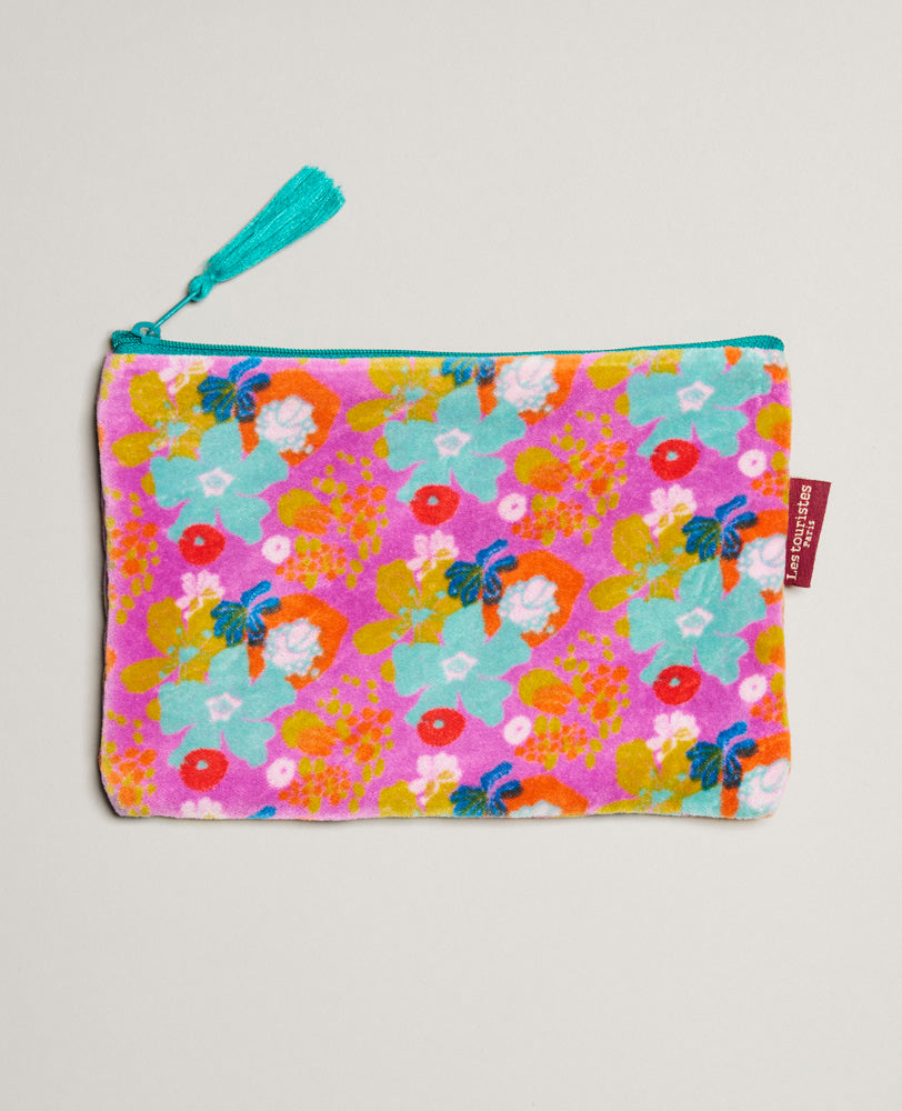 Medium Pouch Velvet - Mackintosh purple