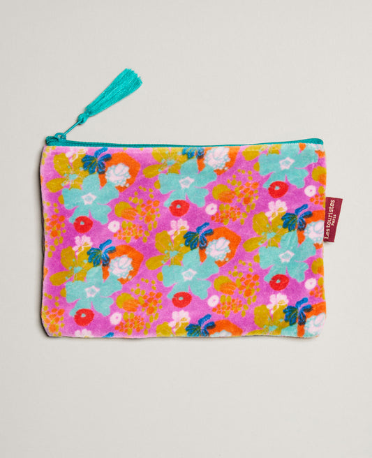 Pochette moyenne Velours - Mackintosh purple