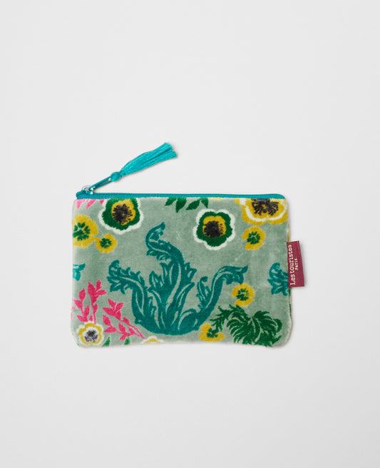 Small Pouch Velvet - Swainston green