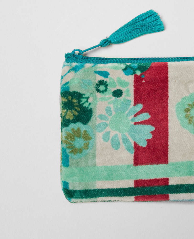 Small Pouch Velvet - Dundee sauge