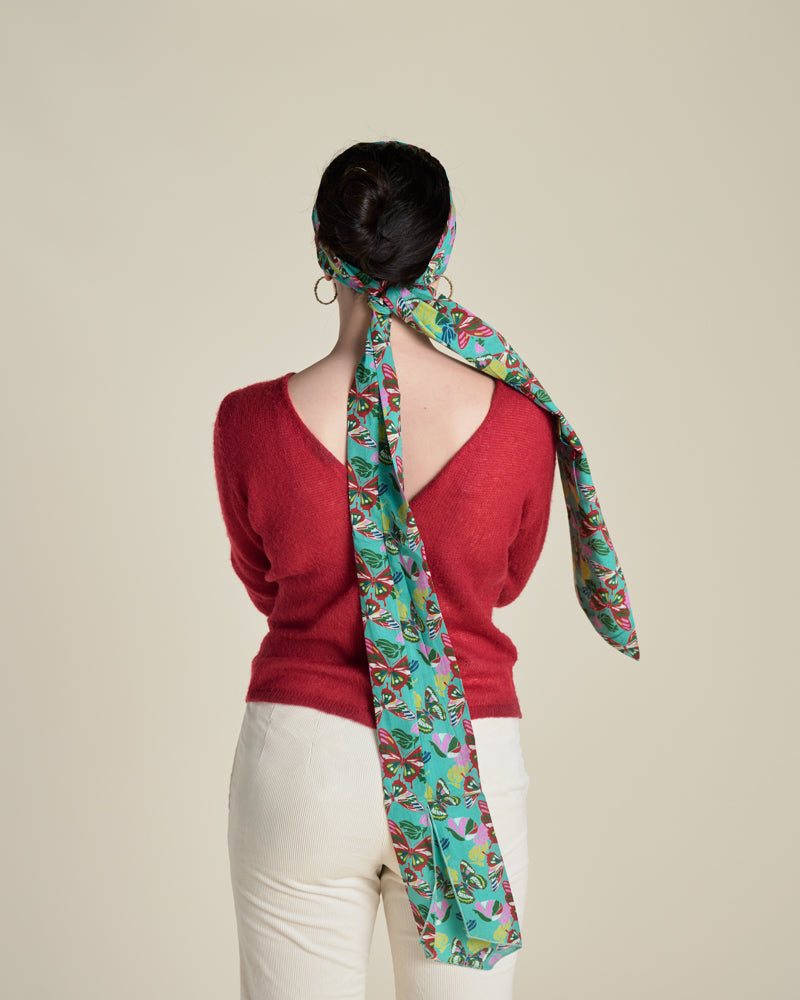 Cotton Headband, Holy Bisquay Print