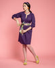 Robe tunique courte - Plain purple
