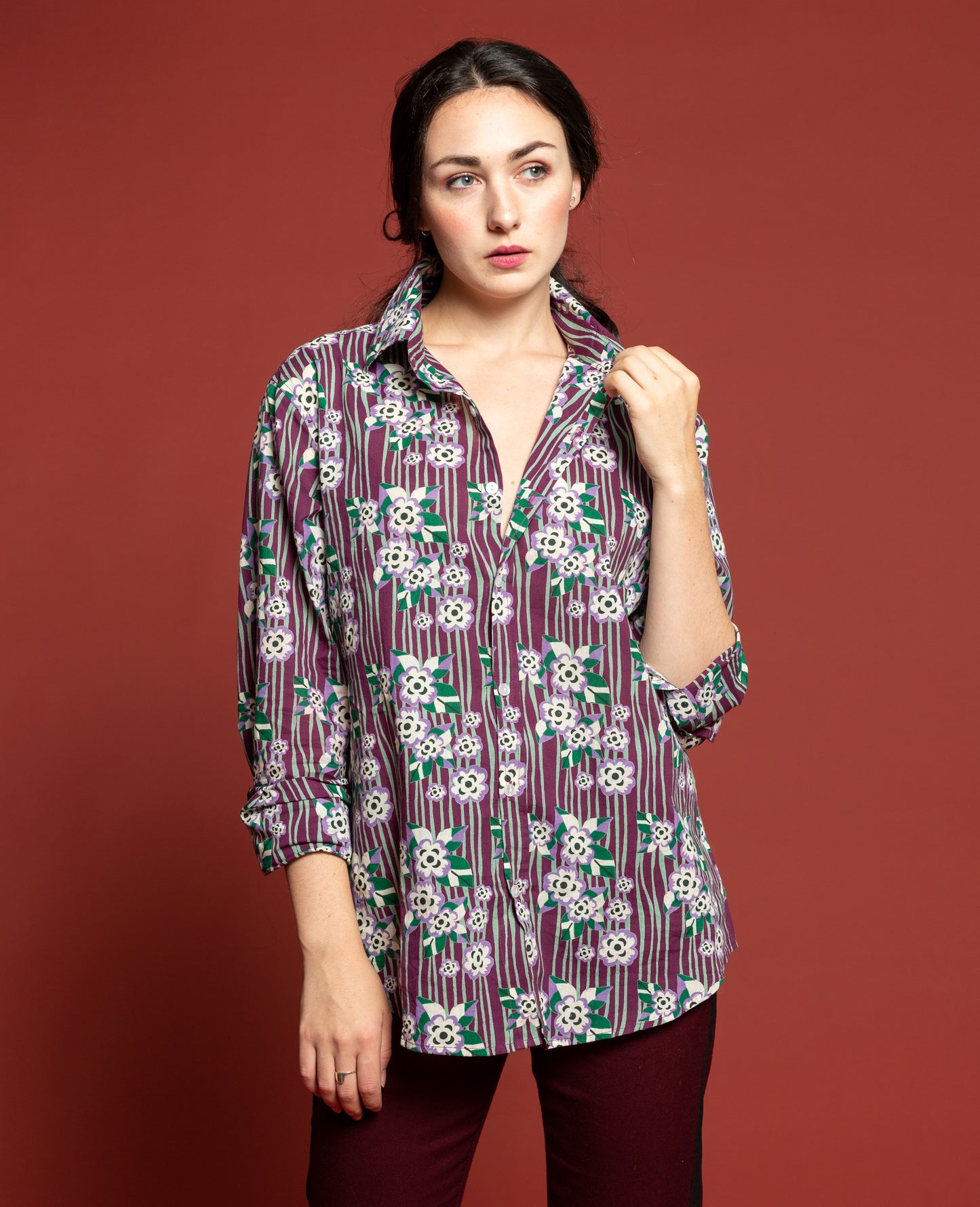Shirt (size 1) - Biba fig