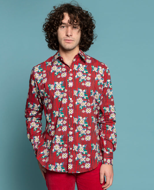 Shirt (size 1) - Biba red