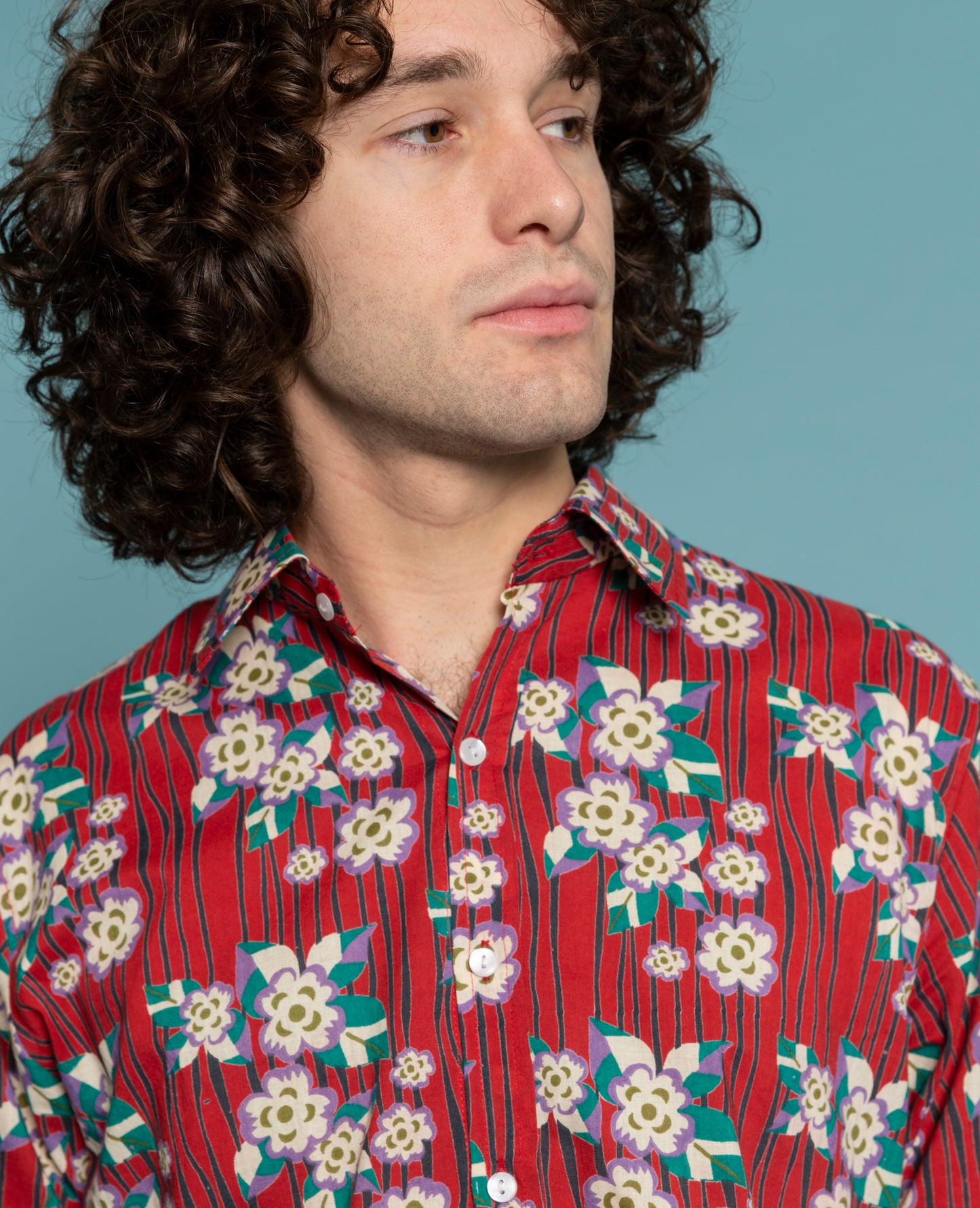Shirt (size 1) - Biba red