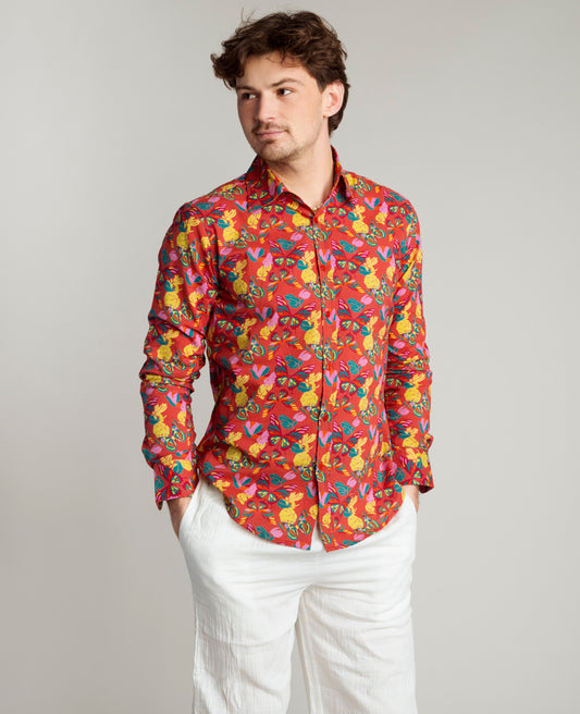 Shirt (M) - Holy Red Clay