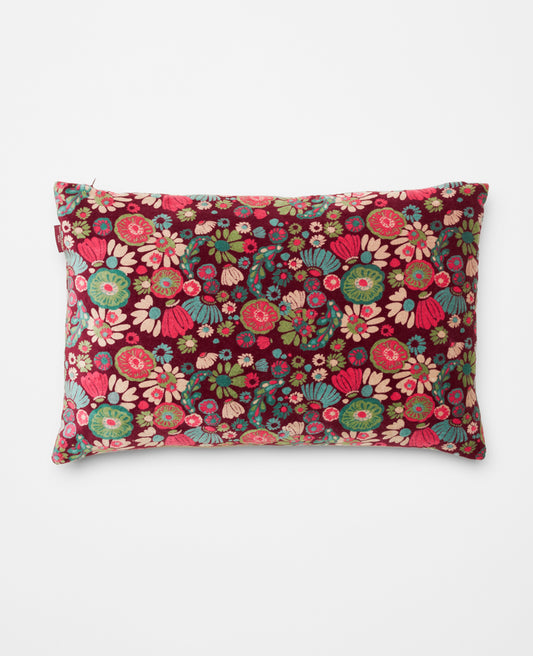 Rectangular Cushion Velvet - Molly burgundy