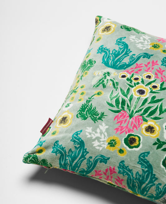 Rectangular Cushion Velvet - Swainston green
