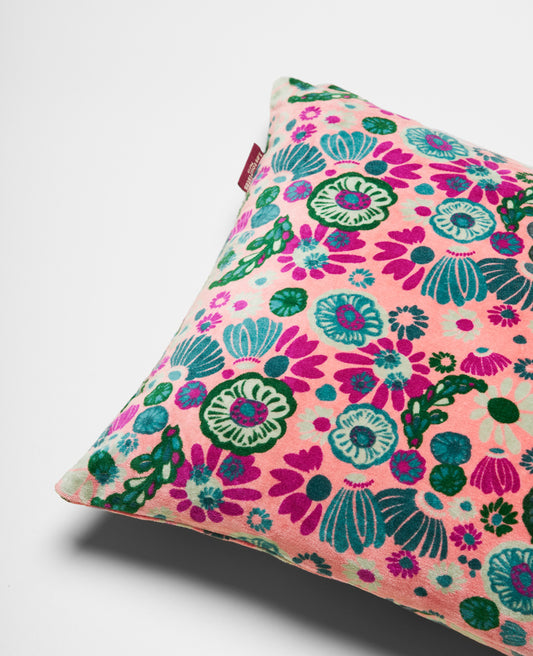 Rectangular Cushion Velvet - Molly coral