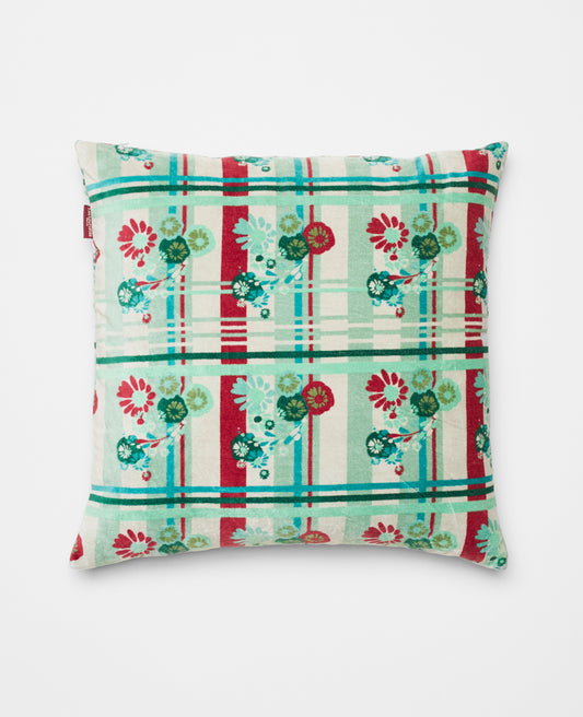 Square Cushion Velvet - Dundee sauge