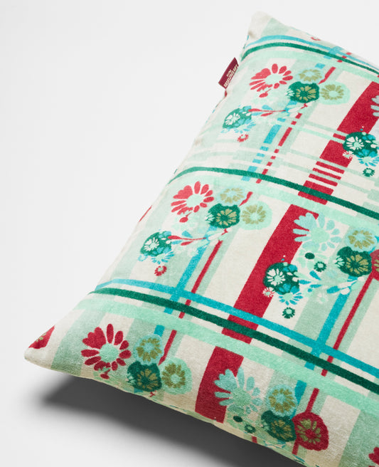 Square Cushion Velvet - Dundee sauge