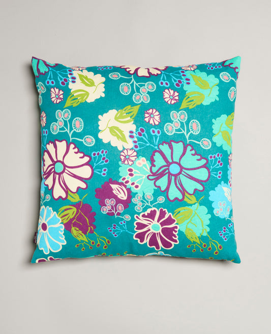 Coussin carré - Cosmos teal