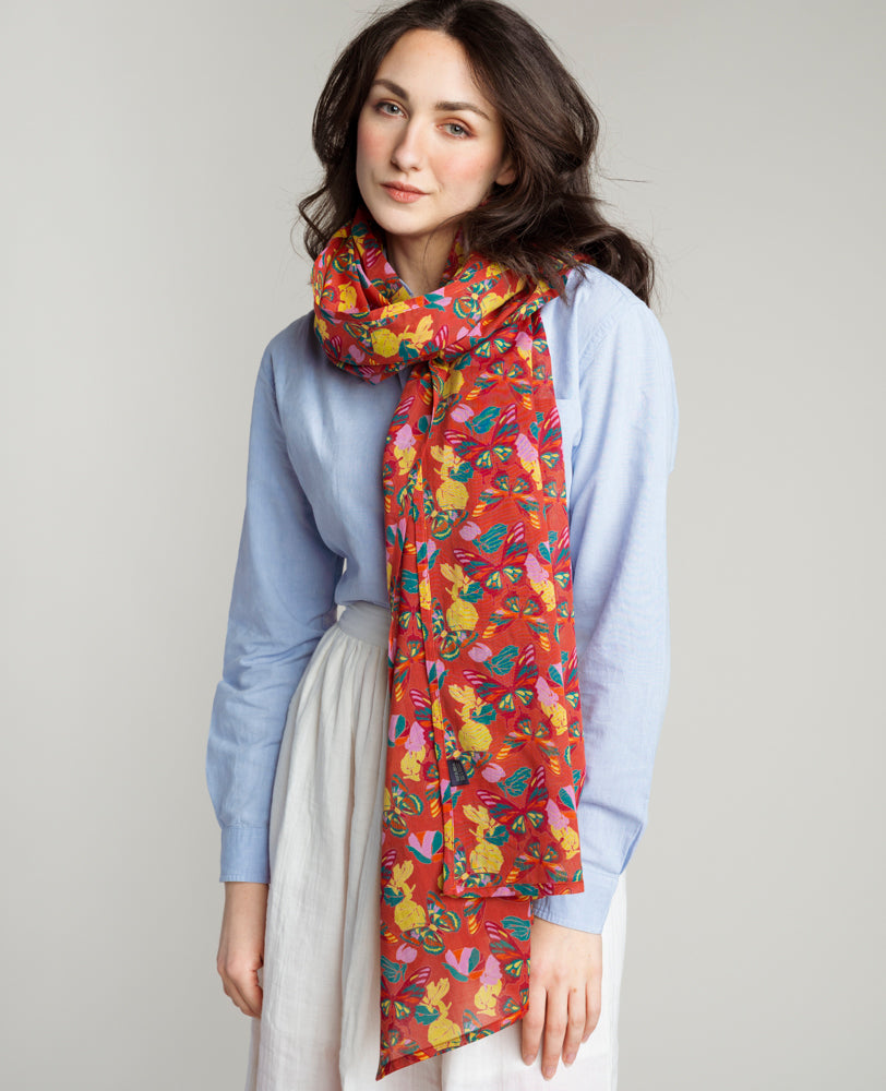 Étole - Holy red clay