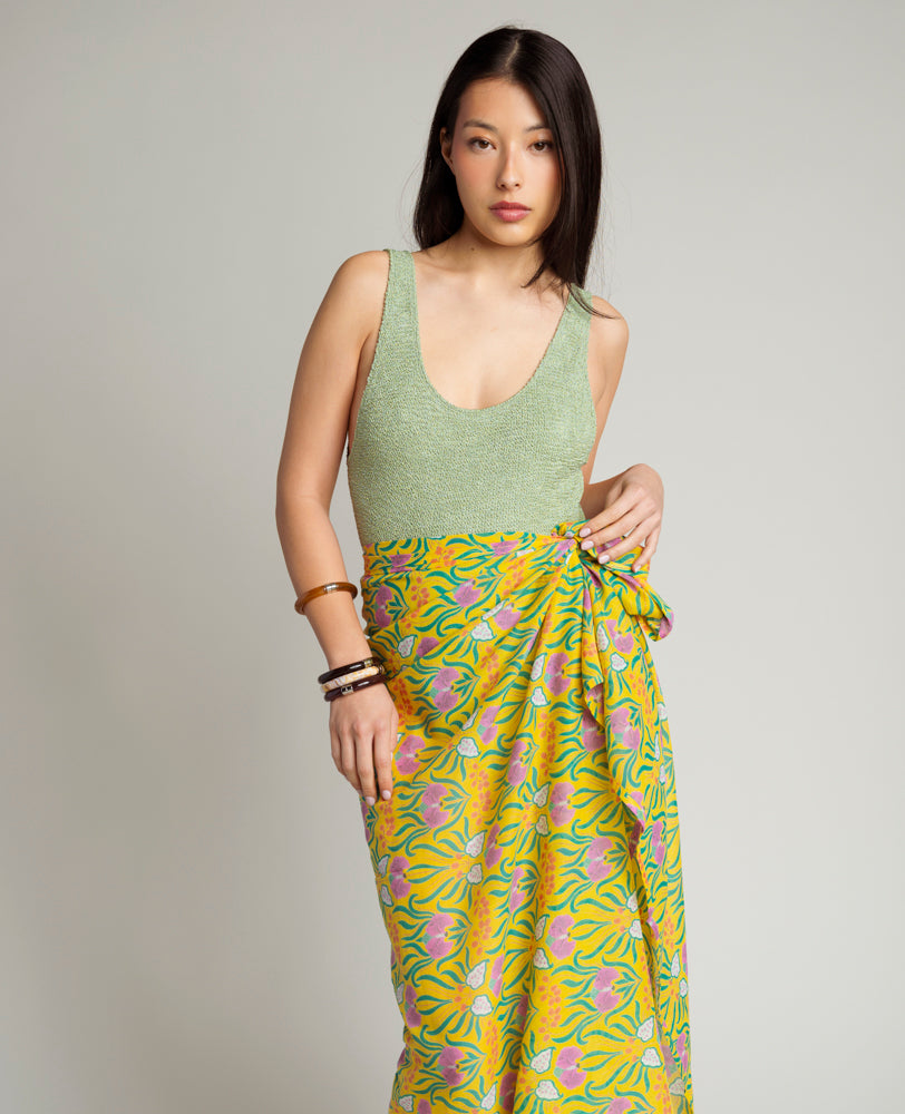 Stole - Muguet yellow