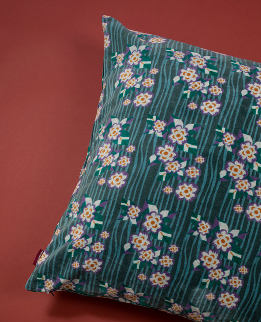 Pillowcase Velvet - Biba flower