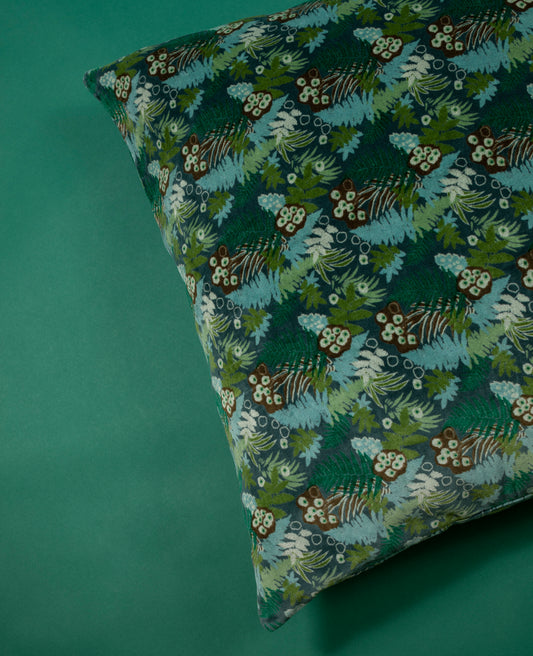 Pillowcase Velvet - Fern atlantic