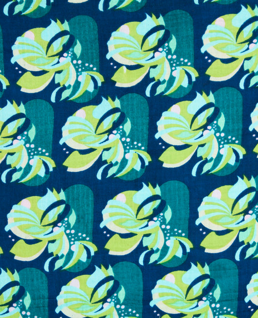 Pantalon double gaze de coton (L) - Split Navy