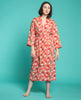 Kimono long - Burmese coral
