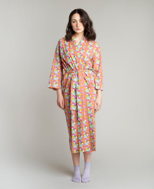 Kimono long - Mackintosh purple