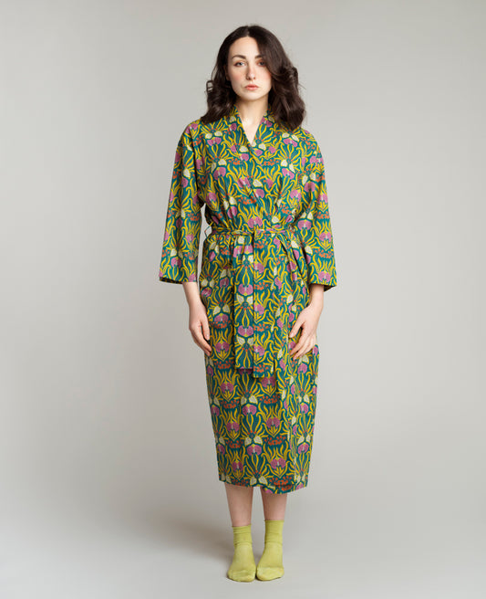 Kimono long - Muguet bayou