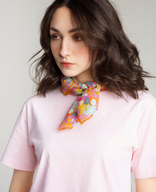 Foulard carré - Mackintosh Purple