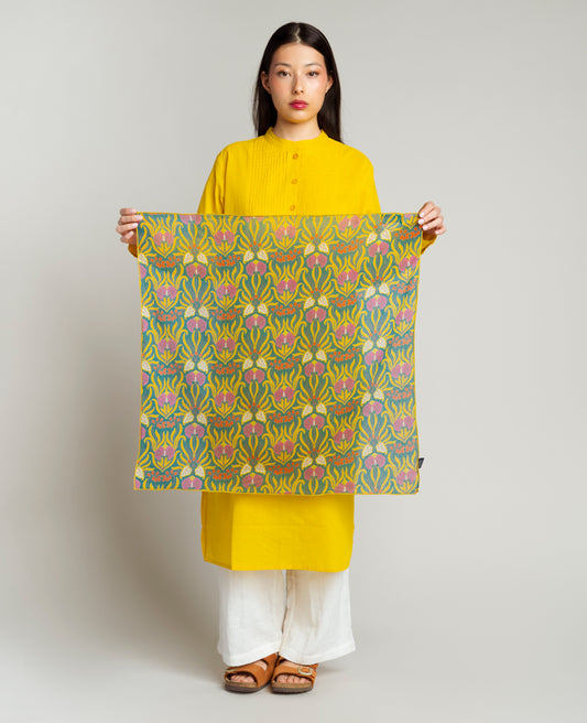 Foulard carré - Muguet Bayou