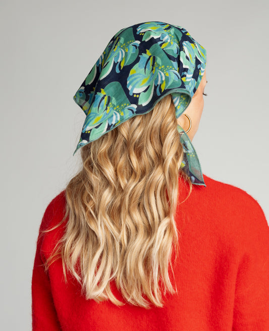 Foulard carré - Split Navy