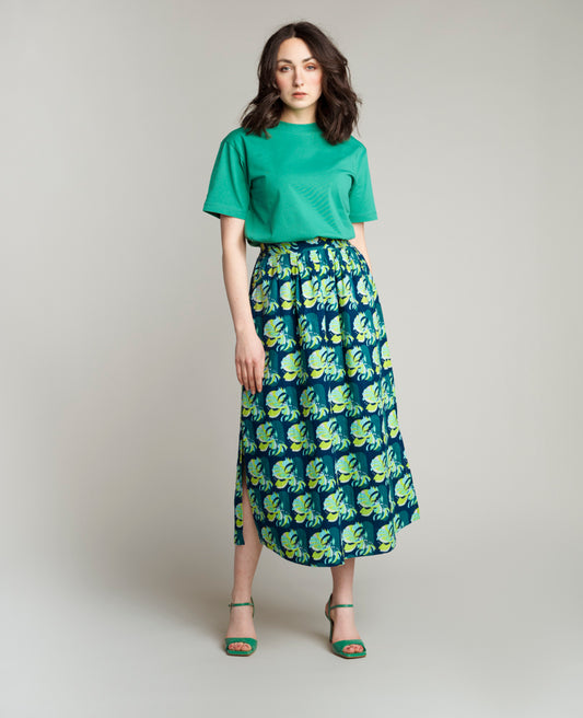 Jupe ample (L) - Split Navy