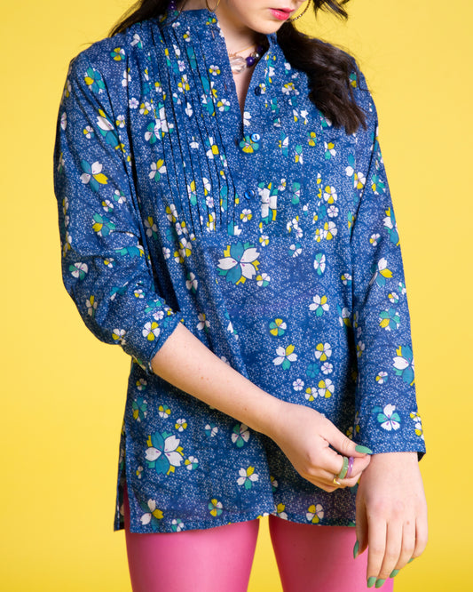 Tunic - Kobe indigo