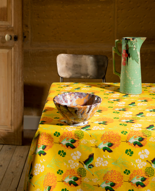 Tablecloth (S) - Heron gold
