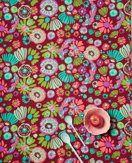 Tablecloth (S) - Molly burgundy