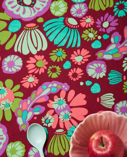Tablecloth (S) - Molly burgundy