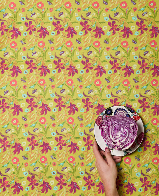 Tablecloth (S) - Iris gold