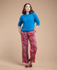 Pantalon (taille 2) - Bloom red