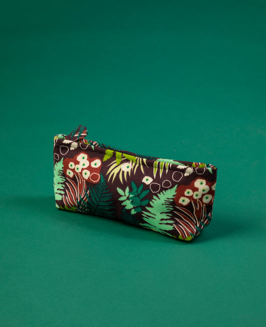 School Pencil Case - Fern fig