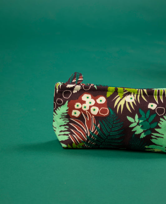 School Pencil Case - Fern fig