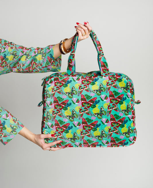 Sac weekend Velours - Holy bisquay