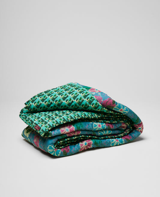 Boutis - Cosmos teal