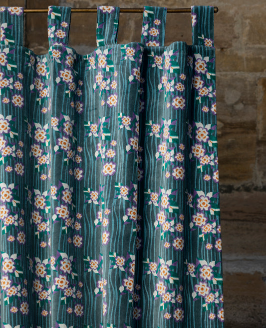Curtain Velvet - Biba flower