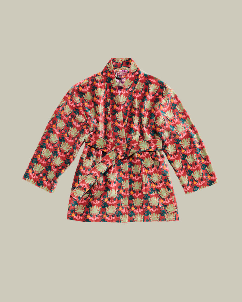 Short Velvet Jacket, William Brick Print
