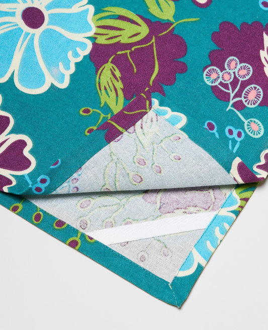 Tea Towel - Cosmos teal