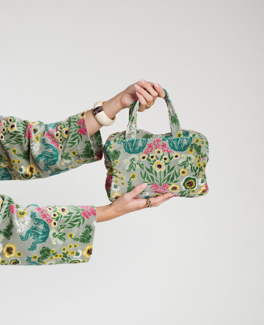 Small bag Velvet - Swainston green