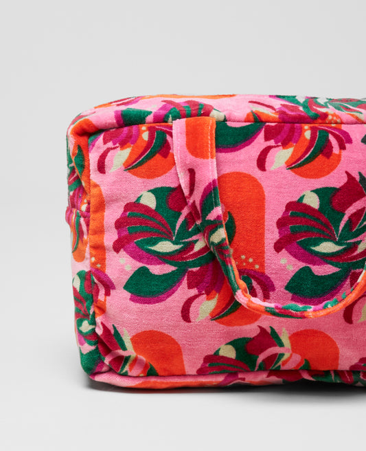 Small bag Velvet - Split pink