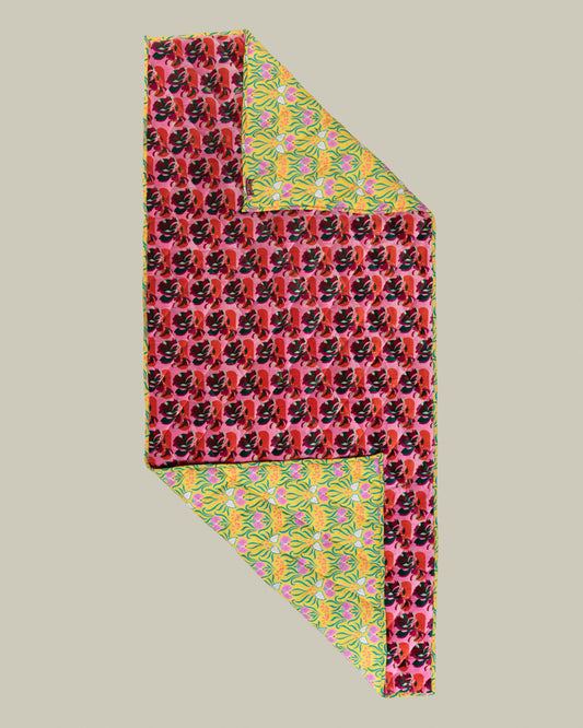 Throw Velvet - Split pink
