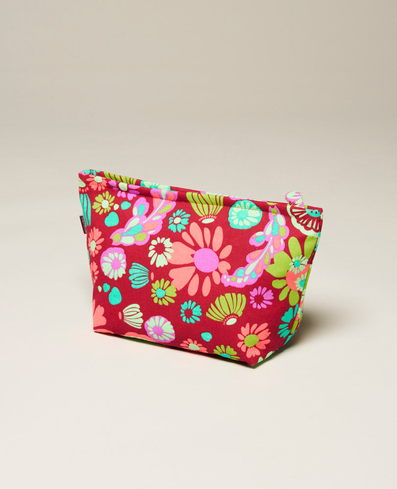 Wash Bag - Molly burgundy