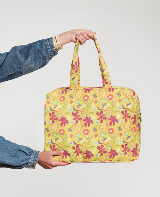 Weekend Bag - Iris gold